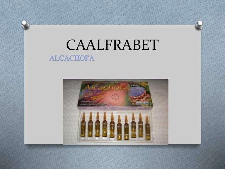 Ampolletas de alcachofa sirven para adelgazar Ampolletas de alcachofa sirven para adelgazar